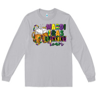 Moon Dust mardi gras drinking team 12 inches 300 dpi Long Sleeve Tee - CowGirlArtShop