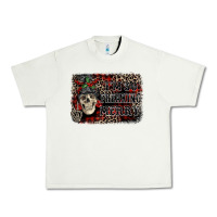 Pistachio I'm so freaking merry skeleton messy bun Urban Heavy Tee - NancyCooperArtShop