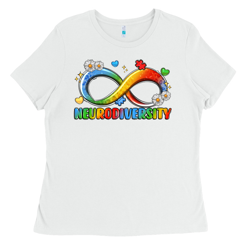 Neurodiversity Ladies Tee by LillyAllenDesigns | Teevron