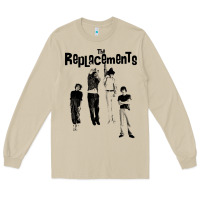 Mushroom hanging with the replacements Long Sleeve Tee - tuanDangUi