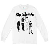 White hanging with the replacements Long Sleeve Tee - tuanDangUi