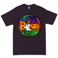 Plum halloween round earrings 3 Premium Tee - BundleAndBundleShop