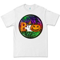 White halloween round earrings 3 Premium Tee - BundleAndBundleShop