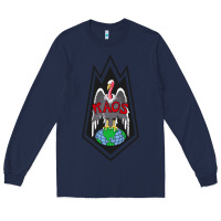 Navy classic kaos   global domination Long Sleeve Tee - tuanDangUi