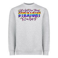 Heather Grey Let's get one thing straight i'm not Heavyweight Sweatshirt - FaDigitalArtStudio