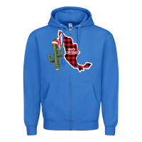 True Royal Merry Christmas Zipper Hoodie - CowhideDigitalArt