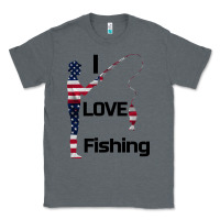 Charcoal Heather I love fishing Classic Tee - Bettercallsaul