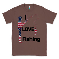 Chestnut I love fishing Classic Tee - Bettercallsaul