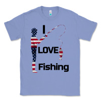 Colony Blue I love fishing Classic Tee - Bettercallsaul