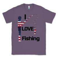 Lavender I love fishing Classic Tee - Bettercallsaul