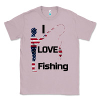Lilac I love fishing Classic Tee - Bettercallsaul