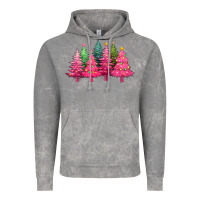 Cloud Rock christmas tress with lights Vintage Hoodie - texasbilliewilder
