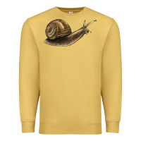 Antique Gold snail Premium Sweatshirt - LillyAllenDesigns