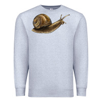 Heather Grey snail Premium Sweatshirt - LillyAllenDesigns