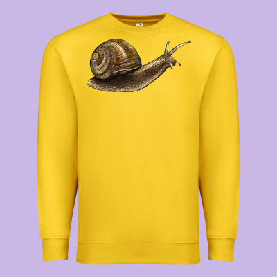 Snail Premium Sweatshirt Designed By Lillyallendesigns