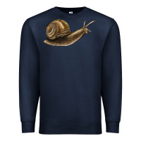 Navy snail Premium Sweatshirt - LillyAllenDesigns