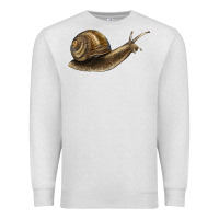 Oatmeal Heather snail Premium Sweatshirt - LillyAllenDesigns