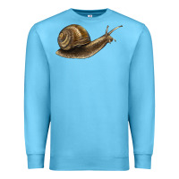 Ocean Blue snail Premium Sweatshirt - LillyAllenDesigns