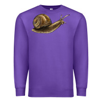 Purple snail Premium Sweatshirt - LillyAllenDesigns