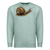Seafoam snail Premium Sweatshirt - LillyAllenDesigns