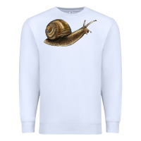 White snail Premium Sweatshirt - LillyAllenDesigns