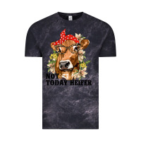 Cloud Black Cute Heifer Vintage Tee - texasbilliewilder