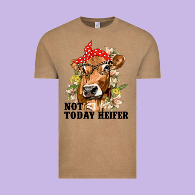 Cute Heifer Vintage Tee Designed By Texasbilliewilder