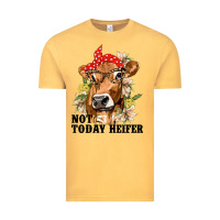 Vintage Mustard Cute Heifer Vintage Tee - texasbilliewilder