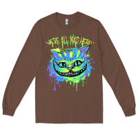 Chestnut colorul chesire Long Sleeve Tee - tuanDangUi