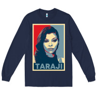 Navy taraji p henson hope Long Sleeve Tee - tuanDangUi