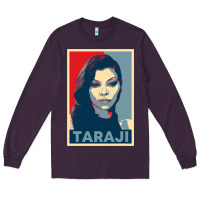 Plum taraji p henson hope Long Sleeve Tee - tuanDangUi