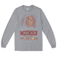Heather Grey misery Long Sleeve Tee - tuanDangUi