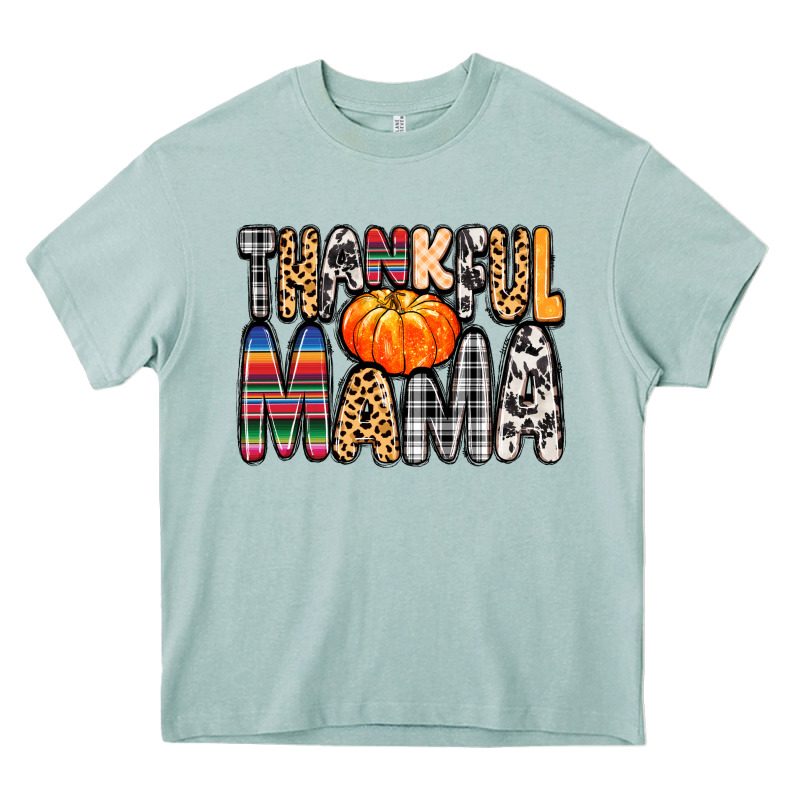 Thankful Mama Heavy Core Tee by MaliasSmallBusiness | Teevron