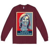 Burgundy laura ingraham hope Long Sleeve Tee - tuanDangUi