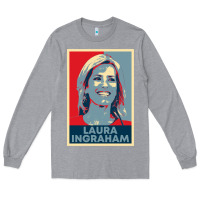 Heather Grey laura ingraham hope Long Sleeve Tee - tuanDangUi