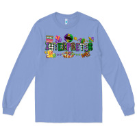 Colony Blue interpreter mardi gras Long Sleeve Tee - CowGirlArtShop