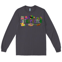 Smoke interpreter mardi gras Long Sleeve Tee - CowGirlArtShop