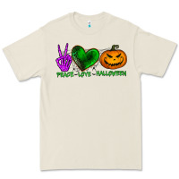 Bone peace love halloween Premium Tee - BundleAndBundleShop