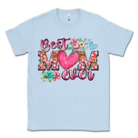 Dusty Blue best mom ever Classic Tee - RacoonDesign