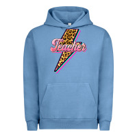 Pigment Pebble Blue flash teacher Urban Hoodie - BarkalooDesign