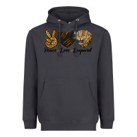 Smoke Peace Love Lion Head Heavyweight Hoodie - LillyAllenDesigns