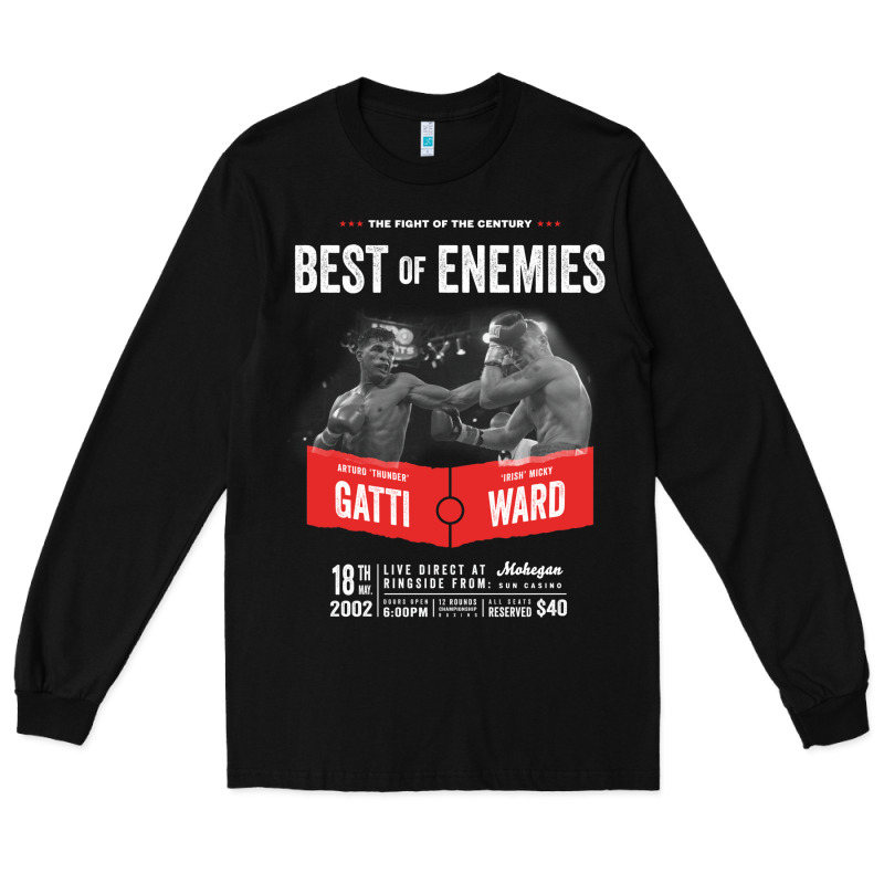 Arturo Gatti Vs Micky Ward Boxing Shirt Long Sleeve Tee by tuanDangUi | Teevron