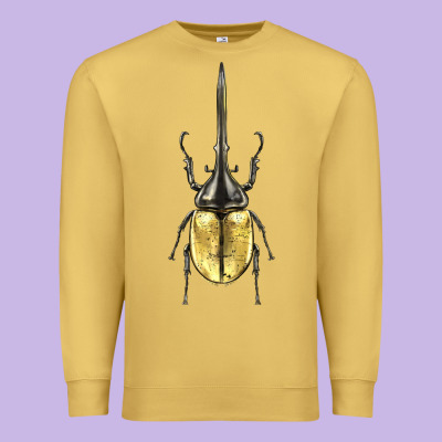 Hercules Beetle Premium Sweatshirt Designed By Lillyallendesigns