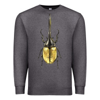 Charcoal Heather hercules beetle Premium Sweatshirt - LillyAllenDesigns