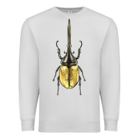 Dove Grey hercules beetle Premium Sweatshirt - LillyAllenDesigns