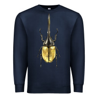 Navy hercules beetle Premium Sweatshirt - LillyAllenDesigns