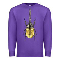 Purple hercules beetle Premium Sweatshirt - LillyAllenDesigns