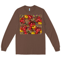 Chestnut mardi gras crawfish Long Sleeve Tee - CowGirlArtShop
