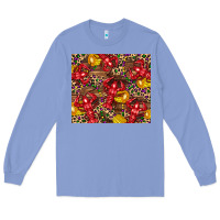Colony Blue mardi gras crawfish Long Sleeve Tee - CowGirlArtShop