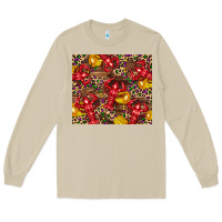 Mushroom mardi gras crawfish Long Sleeve Tee - CowGirlArtShop